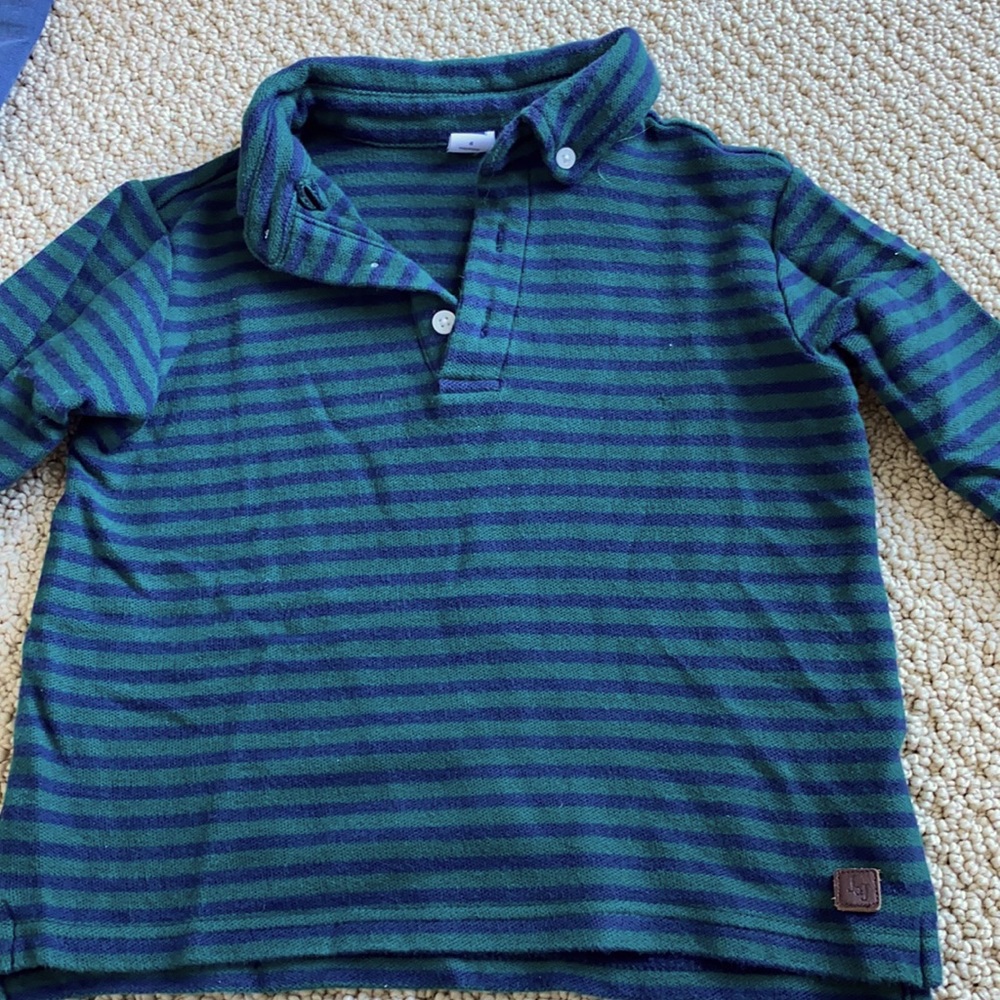 Janie and Jack classic print polo